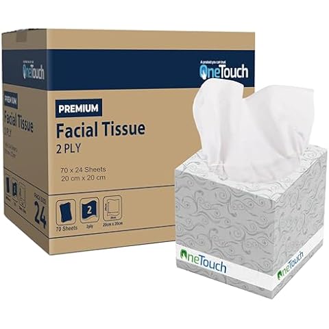 Premium 2-Ply Facial Tissue for Sensitive Skin Cover