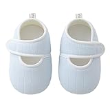DovFanny Cotton Baby Booties Cozy Crib Shoes for Newborns and Infants Soft Sole Unisex Ideal for Crawling Daycare Gift Blue