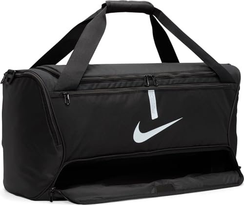 Nike bolsa de viaje de poliéster resistente con compartimento de cremallera amplio 6