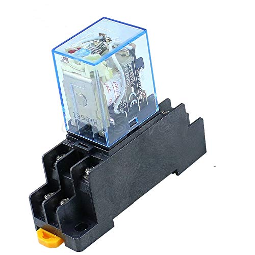 Mini relais DPDT HH52P évite les pannes de commutation avec sa base de douille - 2