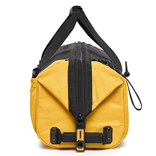 Image of ToughBuilt - Massive Mouth Tool Bag, Heavy-Duty Fabric Wide-Mouth Bag with Rigid Frame, Waterproof Hard Base & Reinforced Handles