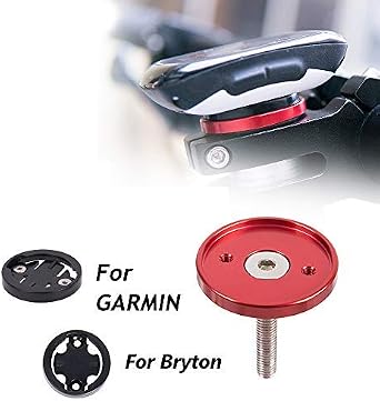 CYSKY Garmin Edge Mount, Bike Computer Top Cap Mount