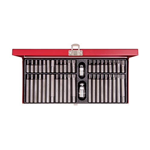 king tony 1044CQ Coffret d'Embouts Tournevis, Set de 44, 10 mm