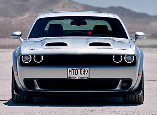 New York Rangers Premium Black Long Lasting Zinc Alloy NHL License Plate Frame – 2 Screw Tag Holder with Highlighted Team Pride and Team Cheer - Complements Any Color of Truck, SUV, Car - Image 5