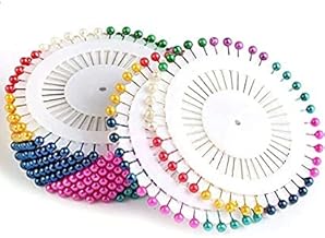 GNR Pack of 120 Pcs Multi Color Steel Head Pins for Tailoring and Dress Making, Patch Work Hijab and Scarf Pins etc.