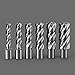 Annular Cutters Set 6pcs JESTUOUS 3/4 Inch Weldon Shank 2 Cutting Depth 7/16 to 1-1/16 Cutting Diameter HSS Slugger Bits for Magnetic Drill Press with 2 Pilot Pins