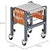 Bora Portamate PM-2700 Verstellbare Förderrolle, Orange/Abendrot im Zickzackmuster (Sunset Chevron)