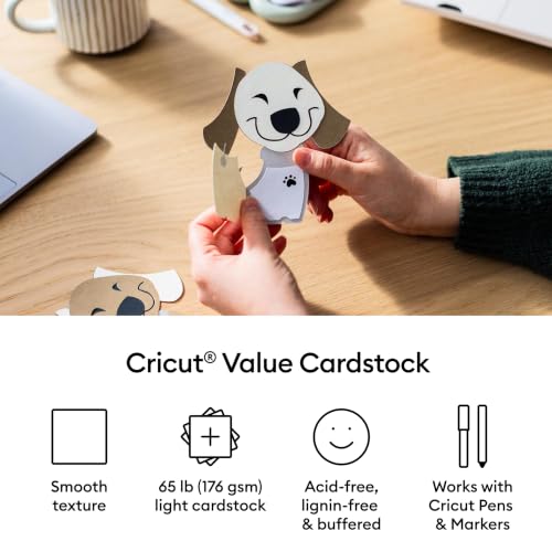 Cricut® Value Cardstock, Black - 12 in x 12 in (50 Sheets) - image 2