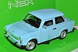 trabant auto youtube  Welly Trabant 601 berlina blu 1/24 modello Auto