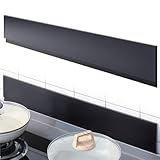 Moxweyeni Front Control Freestanding Range Universal Backguard 29.72' L x 4.72' W Stainless Steel Backsplash...