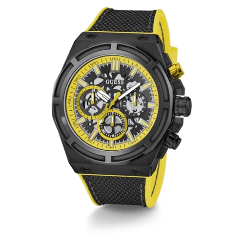 Guess Gw0713g2 Montre Pour Homme Masterpiece 50mm 5atm - vue 9