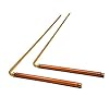Solid Copper and Brass Dowsing Rods with Smooth Movement for Tracing Spiritual Energy Chi, Ghost Hunting, Water Divining, Finding Gold, Locating Lost Items or Answering Questions!