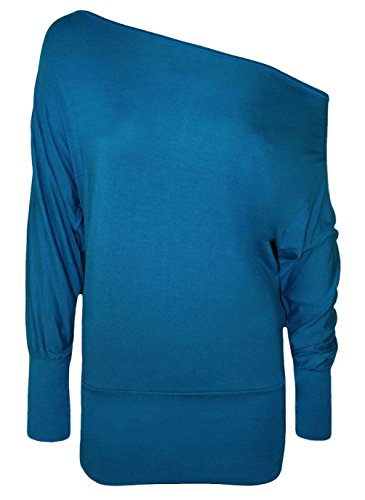 Haut uni à manches longues en jersey pour femme Cover