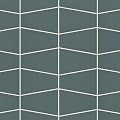 Bedrosians Marin Trapezoid 8 in. x 13 in. Matte Ocean Teal (Teal) Porcelain Mosaic Tile (7.49 sq. ft./Case)