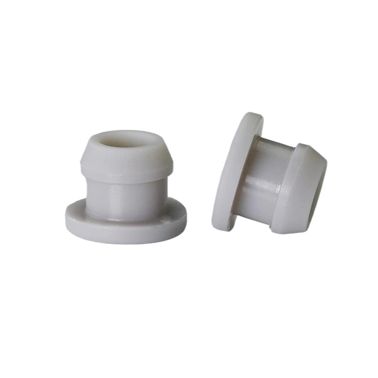 Bouchons en caoutchouc silicone gris 21mm de finition supérieure