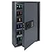 Produktbild HMF 2133-11 Schlüsseltresor mit Elektronikschloss | 132 Haken | 66,5 x 43 x 13 cm | Anthrazit