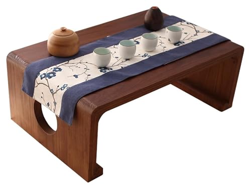 Table basse japonaise pliante pour optimiser les petits salons