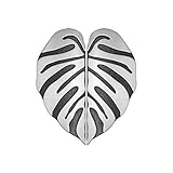 BUHO1991 Pomos y tiradores para cajones en forma de hoja de aleación de zinc para armarios de cocina, muebles de dormitorio