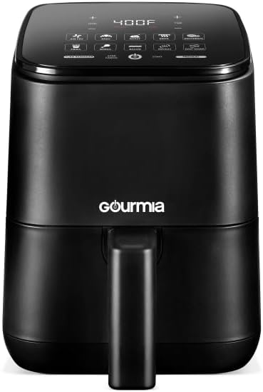 Gourmia Compact 2‑Qt Digital Air Fryer – Space‑Saving Mini Fryer with 10 One‑Touch Presets, FryForce 360° Rapid Air, LED Display, Dishwasher‑Safe Basket Gourmia Compact 2‑Qt Digital Air Fryer – Space‑Saving Mini Fryer with 10 One‑Touch Presets, FryForce 360° Rapid Air, LED Display, Dishwasher‑Safe Basket