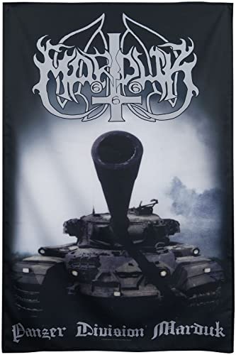 Measuring 70cm x 106cm Marduk Panzer Division 20th Anniversary Unisex Bandiera Multicolore 100% Poliestere