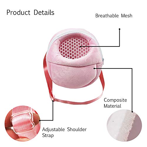 Baugger - Pequeno Saco De Animais De Estimação Hedgehog Hamster Respirável Transportando Saco de Ani