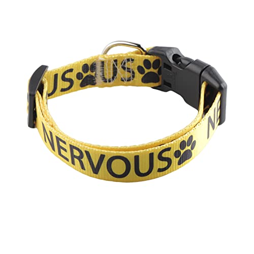 Nervous/Anxious Dog Collar Working Dog Collar Adjustable Pet Collar (Nervous Collar)