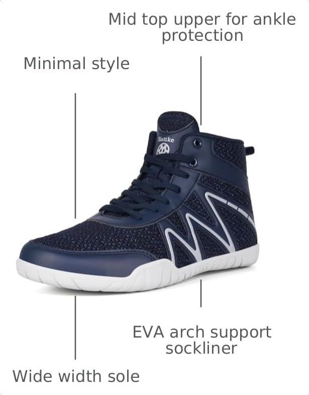 Image of Sisttke Mens Wrestling Shoes Wide Boxing Boots