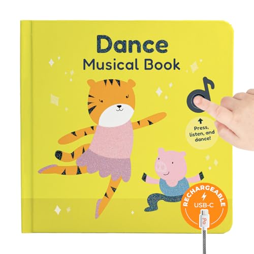Cali's Books Dance to Classical Music Book Toddlers 1-3 Years Old - Nursery Rhymes Musical...