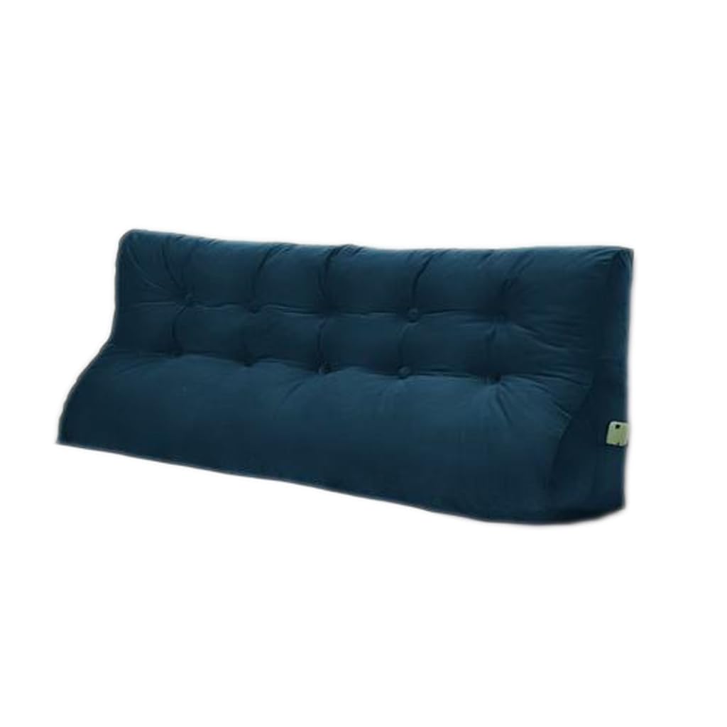 Pillow Palette Navy Blue Velvet Cushion (120 Centimeter, 50 Centimeter, Navy Velvet Cushion)
