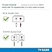 TV · EARS Wireless Headset System - Dual Analog Wireless Headset - Ideal for Seniors & those with Hearing Impairments - Plug N'Play Dual Headphones with TV Earbuds - Compatible with Analog TV's