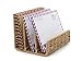 IMAYLLA Desk Mail Organizer Small File Holders Letters Organizer Document Filing Folders Paper Organizer Mail Sorter for Office Desk Accessories