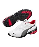 Puma Mężczyźni Tazon 6 Fm Buty do Biegania, Puma White-Puma Black-Puma Silver, 44 EU