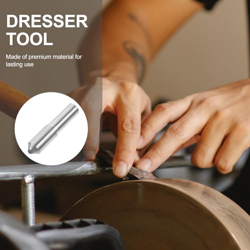 iplusmile Diamant Abrichterwerkzeug Für Schleifscheiben Mit Konischer Spitze Präzisions Abrichtstift Zur Reparatur Und Glattbearbeitung Von Schleifmaschinen