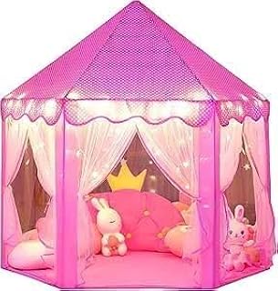 Next Store Star LED Princess Castle Tent – Perfect Play House & Toy Gifts for Girls & Kids