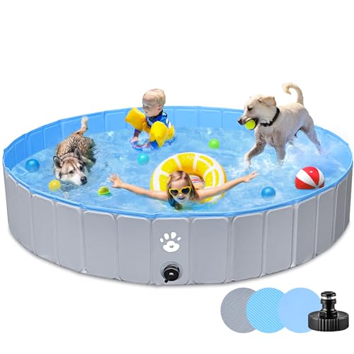 Gindoly Hundepool,Faltbare Hundepools für Kleine,...