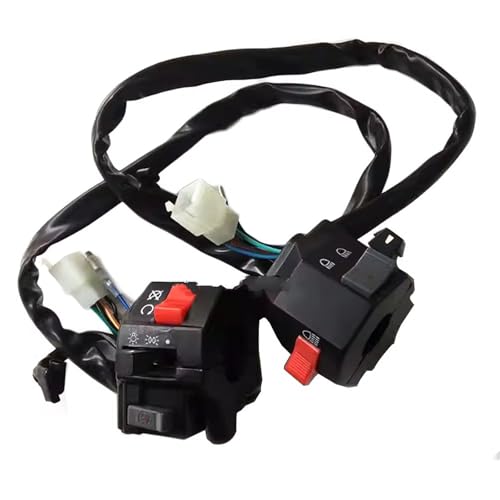 Interrupteur moto compatible YAMAHA XV250 guidon commande phare klaxon