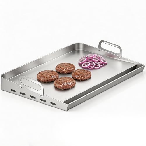 Eutrkei 23X16 Heavy-Duty Stainless Steel Griddle