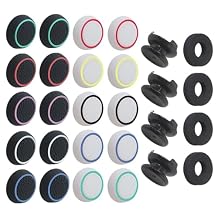 BGEHHCY New Advanced Controller Grip Kit, 20 Custom Caps, 4 High-Rise Joysticks, 4 Precision Attachments for Xbox One X and for Xbox Series X|S