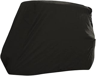 Kisangel 4 Carrinho Resistente Carrinho De Rolamento Preto Carrinho De Golfe Carrinho De Mão Carrinho Resistente Cobertura De Telhado Carrinho Capa De Chuva Capa De Carrinho Cobertura De