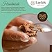 Layla’s Delicacies Mediterranean Treats Vegan Gift Box - Handmade Healthy Mixed Nutty Flavors Pastries - Halal, Vegetarian, Gluten Free - 22 Bite-Size Treats