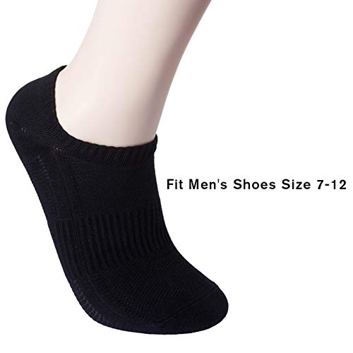 Men's Anti Odor Sweat Wick Quick Dry Cotton Casual No Show Short Sports Socks2