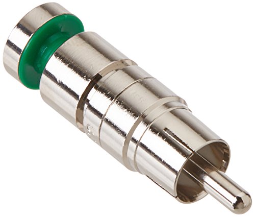 Conector RCA RGB compresión 24 AWG Platinum herramientas 18260 niquelado para cables vídeo 2