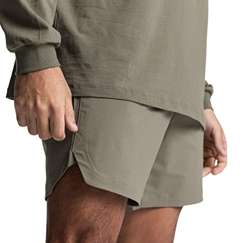 Pantalones cortos de moda para hombre, pantalones cortos de correr con bolsillos, pantalones cortos atléticos con cintura elástica, secado rápido, para entrenamiento, gimnasio, fitness, entrenamiento