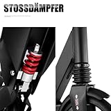 Generic Professional Big Wheel Scooter Adults 150 Kg Load Capacity, City Scooter With Handbrake And Shock Absorber, City Scooter For Kids Teens Adults, Height Adjustable - Image 4