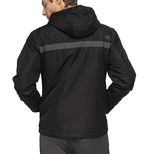Arctix Men's Cooper Insulated Jacket, Black, X-Large Tall #TOP4