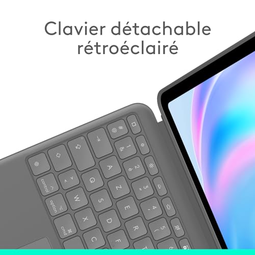 Logitech Combo Touch für iPad Air 13-inch (M2) - FRA AZERTY – Ansicht 3