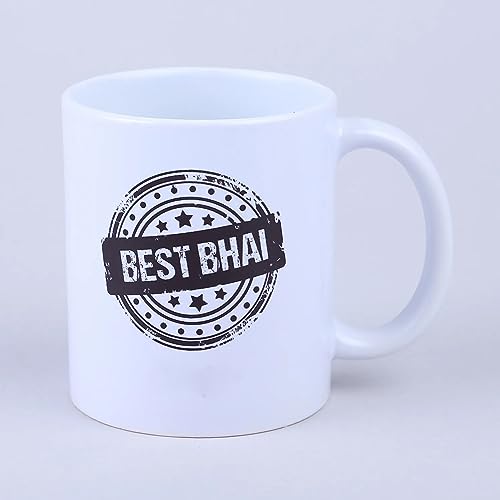 Image of Rakhi with Coffee Mug Gift Combo for Rakshabandhan | Rakhi Gift for Brother | Rakhi for bro | Rakhi and Roli Chawal, Rakhi Gift for Brother (05)