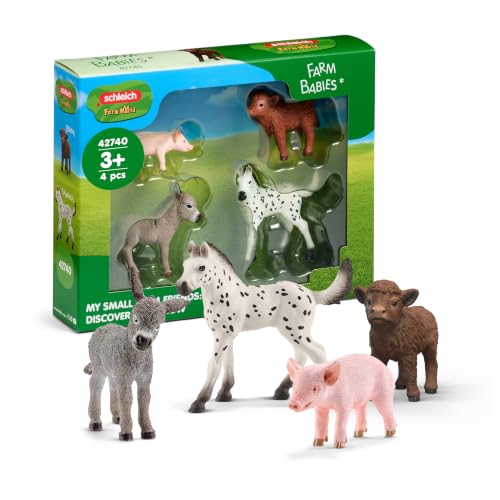 Schleich Farm World | Mes Premiers bébés Animaux de la Ferme 42740