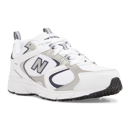 New Balance New Balance Men's 408 V1 Sneaker, Nb White/Natural Indigo, 10 M