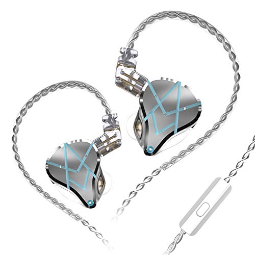 KZ ASX Headset 20 BA Units HiFi Bass Balanced Armature Earbuds in Ear Monitor Noise Cancelling Sport